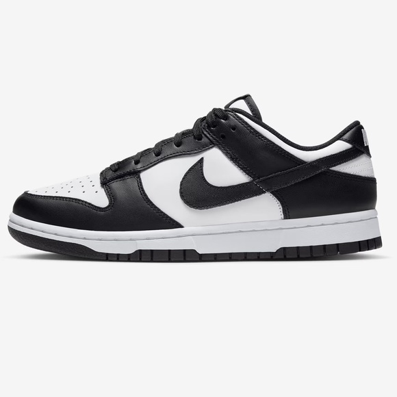 Nike Shoes - Nike Dunk Low Black and White Size 10.5